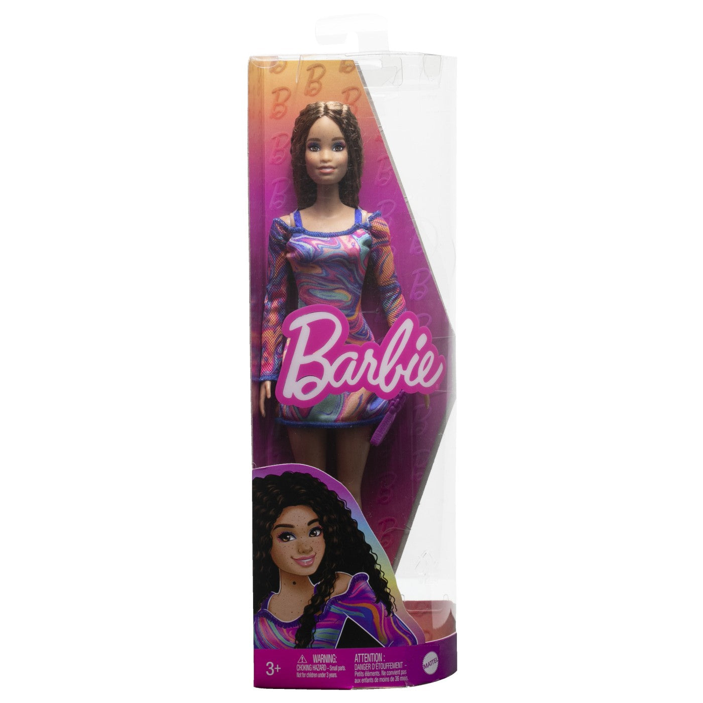 PAPUSA BARBIE FASHIONISTA SATENA CU PISTRUI [ps:f13117d2-bbbd-4709-bb63-9f62a3c65e6a]