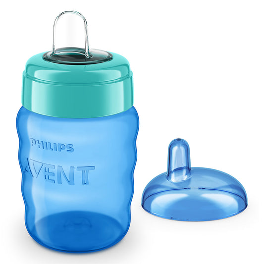PHILIPS SCF553/05 Avent, cana, cu tetina de formare, 9 luni+, albastru, 260 ml [ps:0ac934eb-573a-473f-bfa1-44bb3a66ae07]