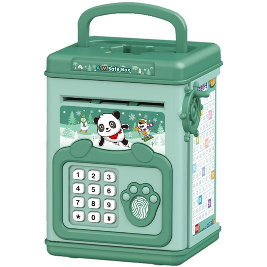 Pușculiță Electronică SMART BOX Flippy cu Amprentă, Roz - Verde [ps:f1d8c107-6ab6-48c7-bb6f-ad24079c21a1]