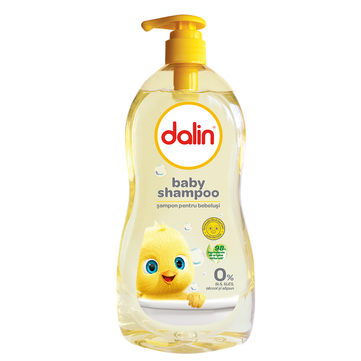 DALIN Baby, sampon, fara lacrimi, 700 ml [ps:3754f464-3c99-478a-8aa8-c68a5d2401bc]