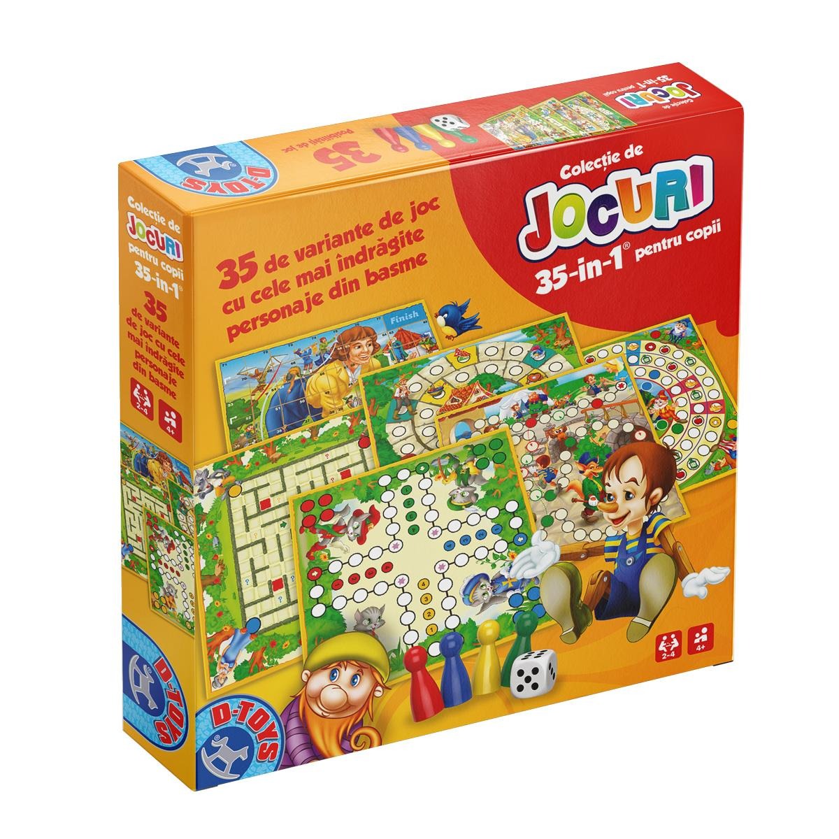 D-TOYS Colecție 35 Basme, Joc Educativ pentru Copii - Default Title [ps:5058dc2a-70d3-47b9-b595-8b299bdf857b]