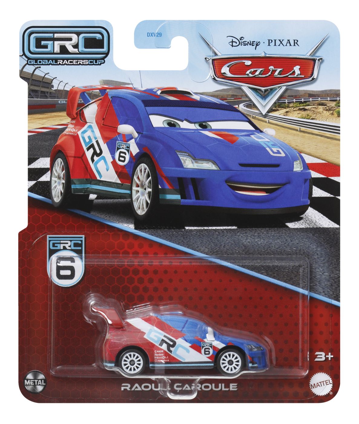 MASINUTA METALICA CARS3 PERSONAJUL BRIAN SPARK Mattel - Raoul Caroule [ps:29d753ff-62ee-47c4-9f37-55abea55cd00]