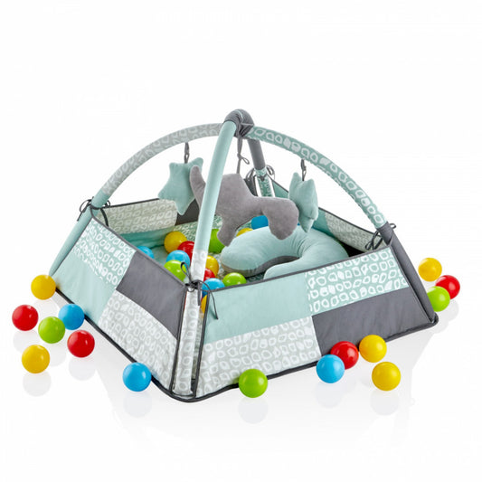 Centru de joaca cu bile BabyJem Toy Ball Play Mat (Culoare: Verde) [ps:e02ea9c6-a9c5-4b3d-bfee-298f257aff01]