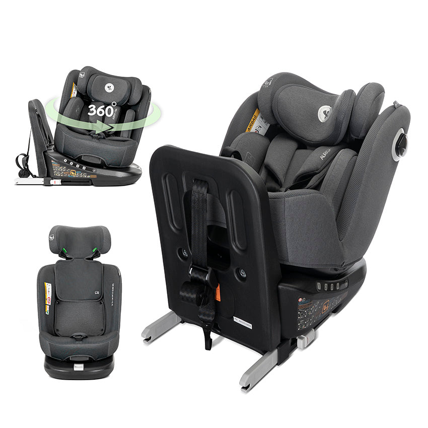 Scaun Auto Lorelli Auriga i-Size, Rotativ 360, 0 luni-12 ani - Grey [ps:442ff7d8-5590-4a7f-a282-a1b679eb248d]