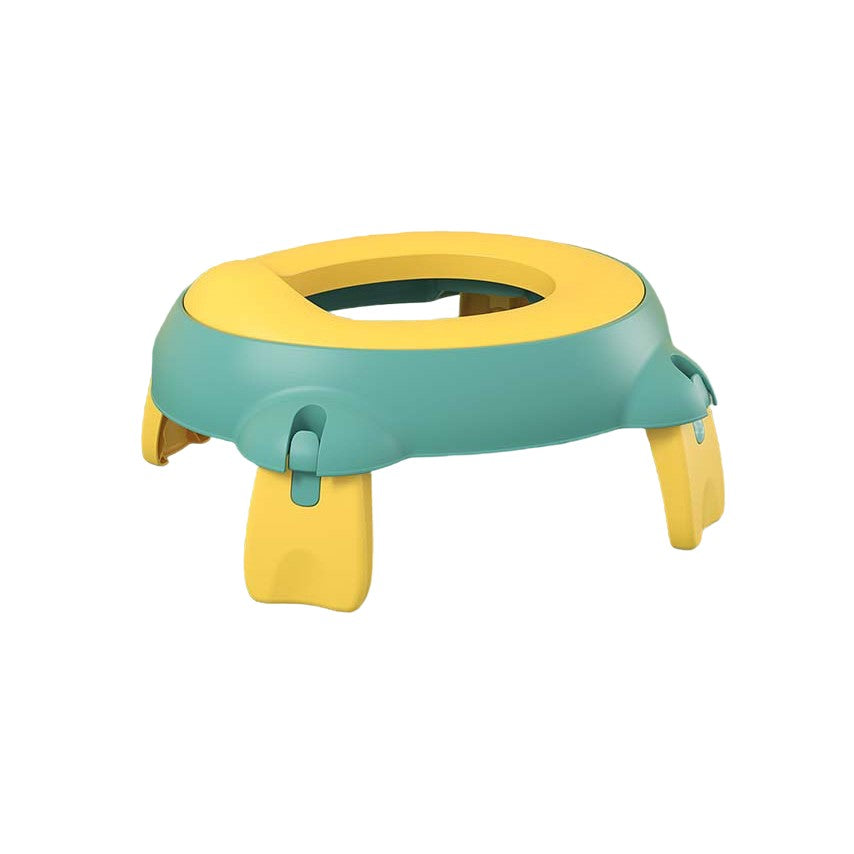 Oliță Portabilă Flippy pentru Călătorii, 1-6 ani, Verde - Verde/Galben [ps:cfa6a0f0-b5bf-404c-be1c-e49908478400]