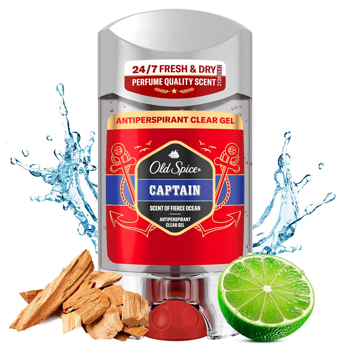 OLD SPICE Captain, deodorant antiperspirant, gel stick, - Default Title [ps:d142e869-07a5-4704-93d2-740b70d41bb1]