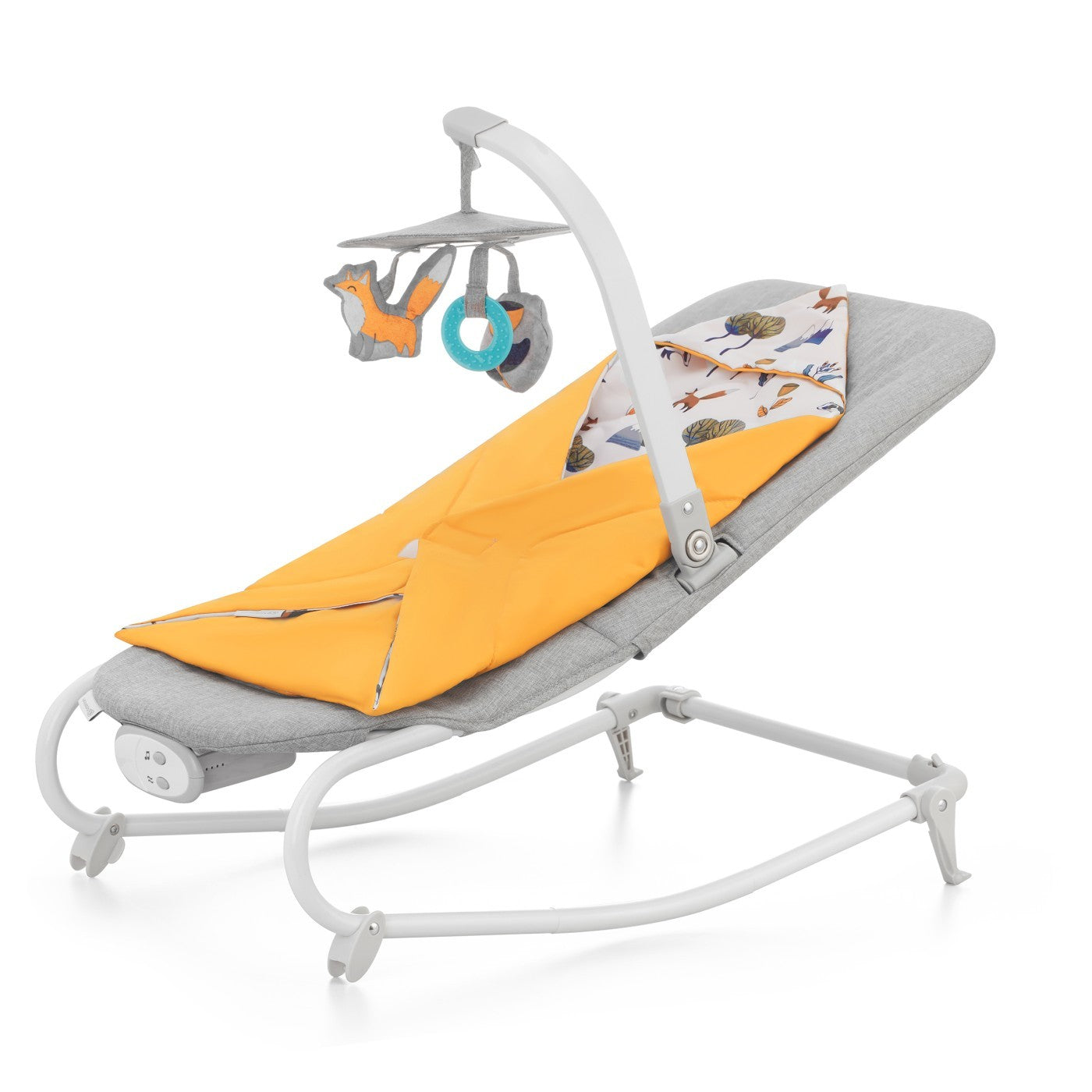 SEZLONG 3 IN 1, KINDERKRAFT FELIO 2, FOREST YELLOW [ps:f3d8ece0-87a3-4d8a-88d7-72f243314b4e]