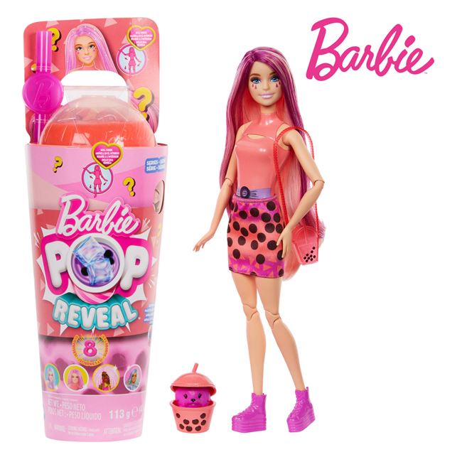 Barbie Pop Reveal Bauturi Ceai - Mattel | Jumbo - Bautura Mango [ps:f40ce889-0afb-4453-a1bb-41e2de080220]