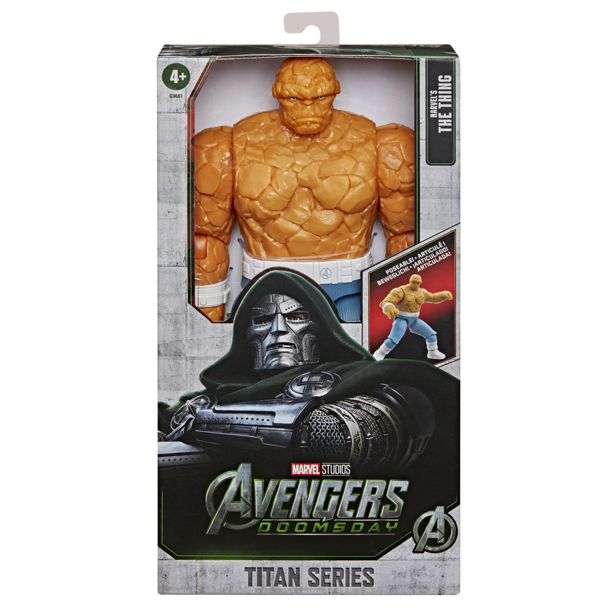 Figurină Marvel Avengers Doomsday The Thing Hasbro - Default Title [ps:eaf1b68d-5cca-4bc2-ad66-7f33ac918066]