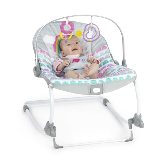 Balansoar Bright Starts Rosy Rainbow 2 în 1 - Infant - Default Title [ps:5459011c-b0f4-4b3a-9264-361172032965]