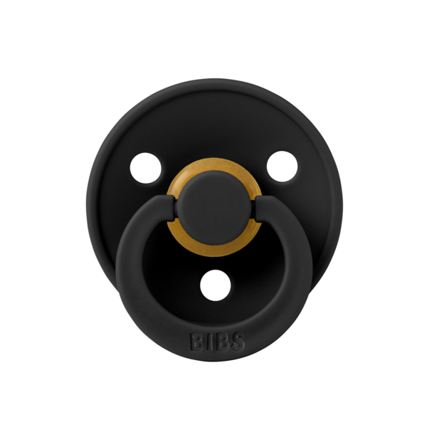 Suzetă BIBS Colour Latex, Tetină Simetrică, 0 luni - Sand - Negru [ps:c019c61b-e662-43f0-afbf-8bd8bb70780c]