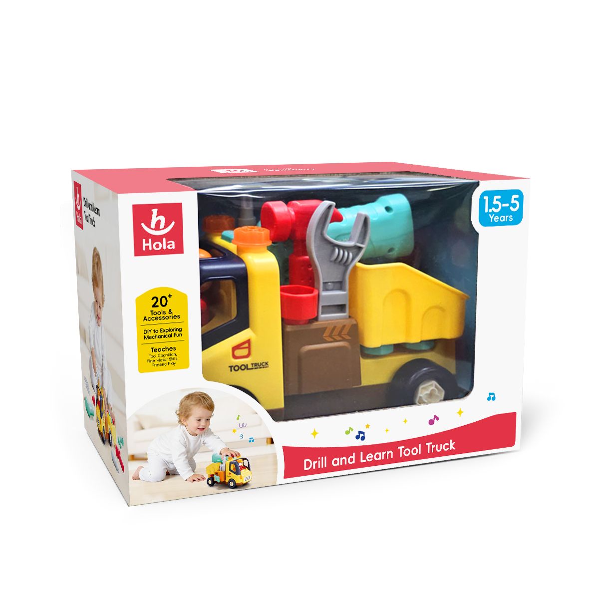 Camion cu Unelte Educativ Jucarii Bebe - Set de Rol - Default Title [ps:417583a9-ce64-409d-af03-c1bd29309c86]