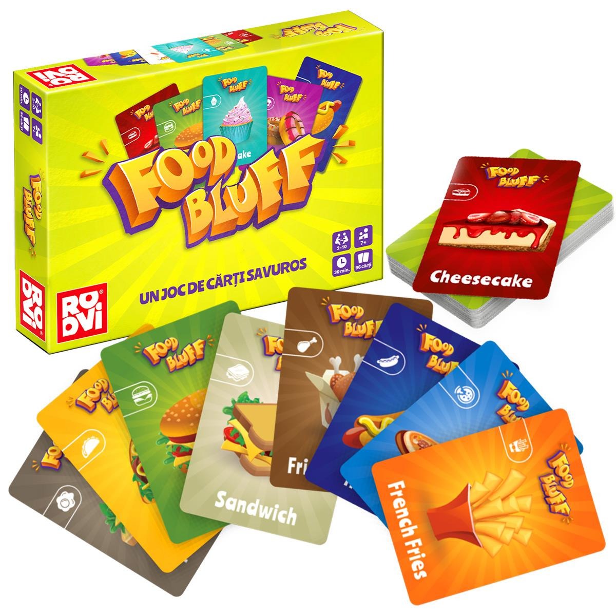 Joc de Cărți Food Bluff D-TOYS - Strategie și Distracție - Default Title [ps:50b3638b-56be-48f3-a606-53bb3123a454]