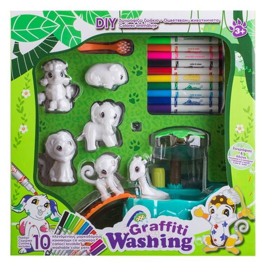 Set Colorat Animale cu Carioci Lavabile Jumbo - Default Title [ps:a185aeeb-7b52-4b4e-9db6-7fcc804f1f64]