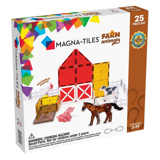 MAGNA-TILES Farm Animals - Set Magnetic de Construcție - Default Title [ps:d2bd1140-c66a-4706-963a-0863b2297b06]