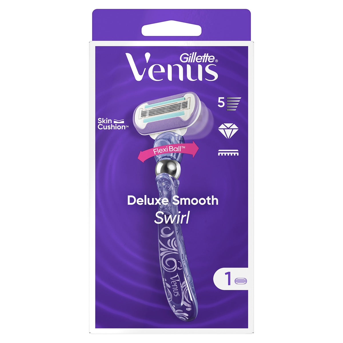 GILLETTE Venus Swirl, aparat de ras, + 1 rezerva [ps:44674d09-3de2-426b-9944-8e0464f733e1]