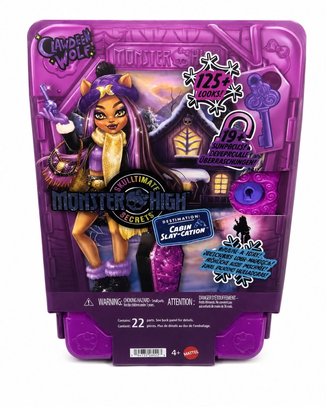 Papusa Monster High Skulltimate Secrets Clawdeen Wolf Mattel - Default Title [ps:430e9a3e-63dd-4d57-b20a-ff4579934852]