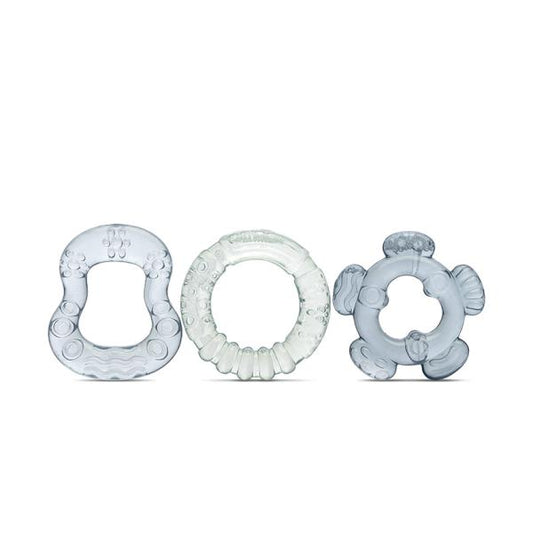 Set 3 Jucării de Dentiție Refrigerante Lorelli, 3 luni+ - Iceberg Green & Cameo Blue [ps:f92c1cf2-fb74-4de7-a493-e00d2763ade8]