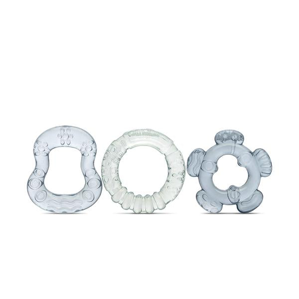 Set 3 Jucării de Dentiție Refrigerante Lorelli, 3 luni+ - Iceberg Green & Cameo Blue [ps:f92c1cf2-fb74-4de7-a493-e00d2763ade8]