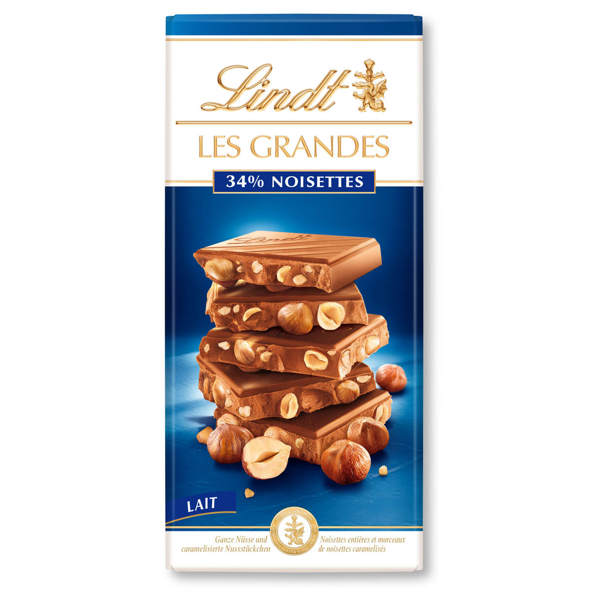LINDT Grand Noisette, tableta de ciocolata, cu lapte, 150 g [ps:c535d09a-30dd-44b6-95ce-b0dd915bb18e]