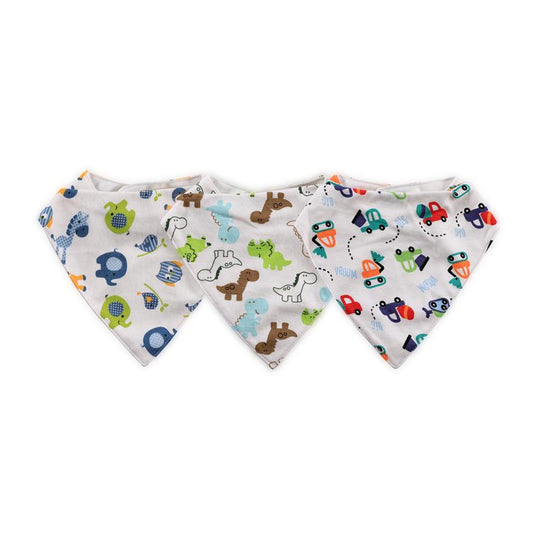 Set 3 Bavete Bandana Bumbac Imprimeuri Colorate Lorelli - Default Title [ps:584f8698-2842-4e3c-9e8f-77e6855c5f75]