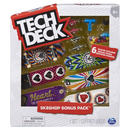 TECH DECK PACHET 6 PIESE CU ACCESORII FINGERBOARD HEART - Heart [ps:8c91e88b-d907-44e4-858a-b485d5f74cd3]