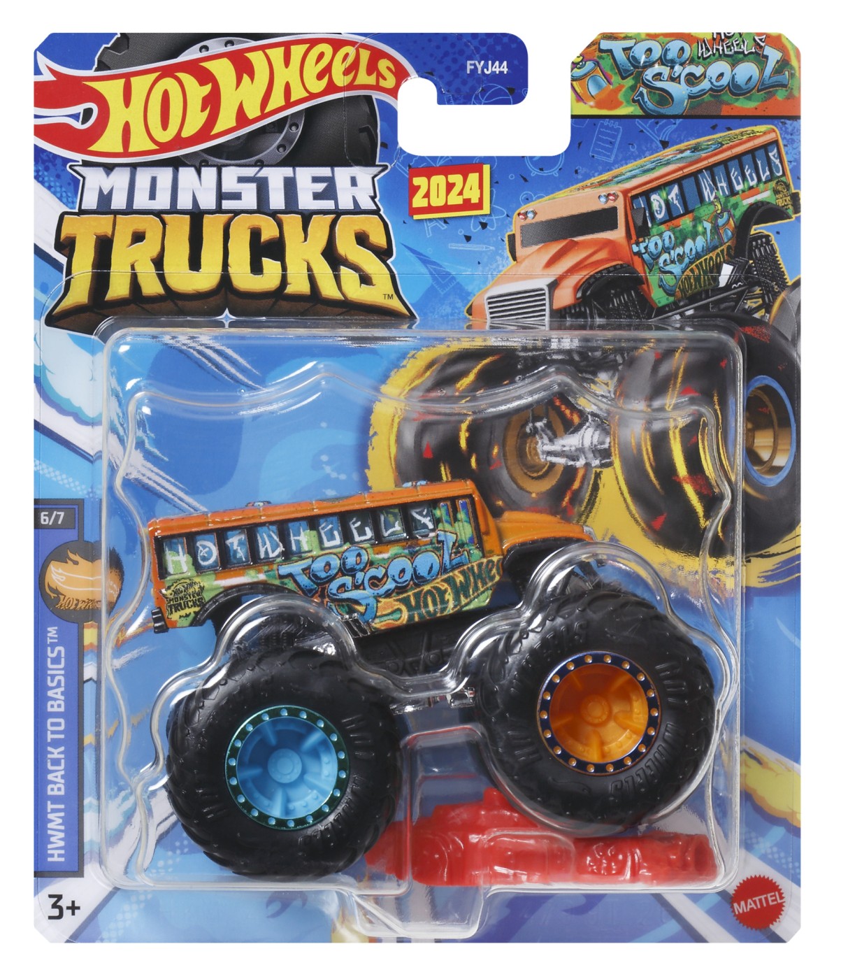 HOT WHEELS MONSTER TRUCK SET 2 MASINI SCARA 1 LA 64 - Scool [ps:46f5373a-4740-4b5b-9fc5-53c5bc2b9cd1]