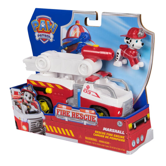 PATRULA CATELUSILOR VEHICUL DE SALVARE MASINA DE POMPIERI SI FIGURINA MARSHALL [ps:fae8ba38-4d1a-4dd5-b2eb-6d817339b30b]