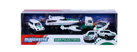 MAJORETTE SET 4 MASINUTE DE POLITIE DUBAI METALICE - Default Title [ps:f1c68d46-7c49-4e57-acff-3ea621214136]