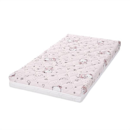 Saltea Pat Havana 60x120x10 cm, Cocos și Spumă, Lorelli - Pink Ballerina Bear [ps:34168d81-9a94-4dc1-87d4-a73cf9a65c92]