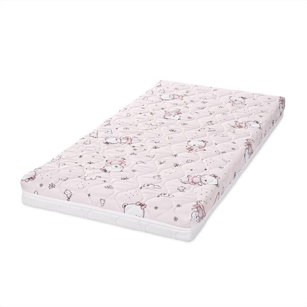 Saltea Pat Havana 60x120x10 cm, Cocos și Spumă, Lorelli - Pink Ballerina Bear [ps:34168d81-9a94-4dc1-87d4-a73cf9a65c92]