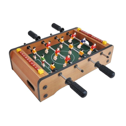 Masa de Fotbal Flippy cu Tablou de Scor, Lemn, Maro - Default Title [ps:c8ed644d-dd34-465e-9c94-9d18465ad763]