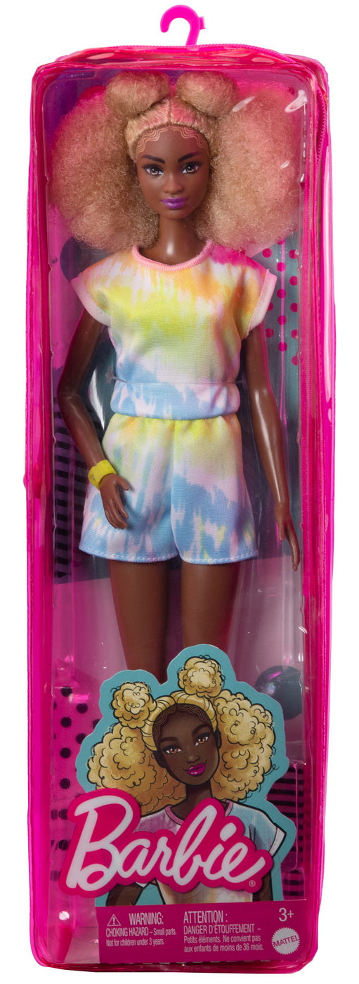 PAPUSA BARBIE FASHIONISTA CU PAR AFRO BLOND [ps:f7809c28-afef-4981-a5de-f4d9d255c068]