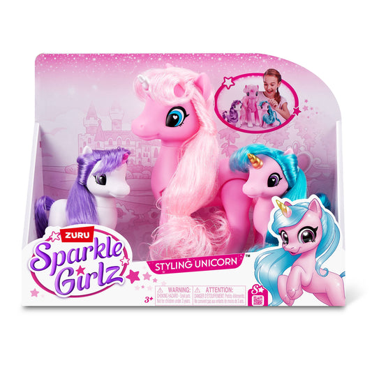 SPARKLE GIRLZ 1 model, figurine, set familie unicorni [ps:f68cec63-c073-48d1-b79f-bcc4df7784f4]