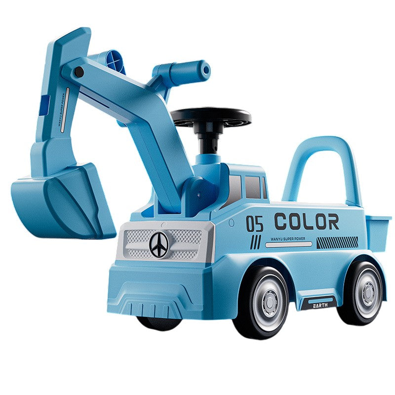 Excavator Manual Flippy pentru Copii, Albastru, 3 ani - Albastru [ps:f1abc5ca-e450-4ba0-a039-448488c71e49]