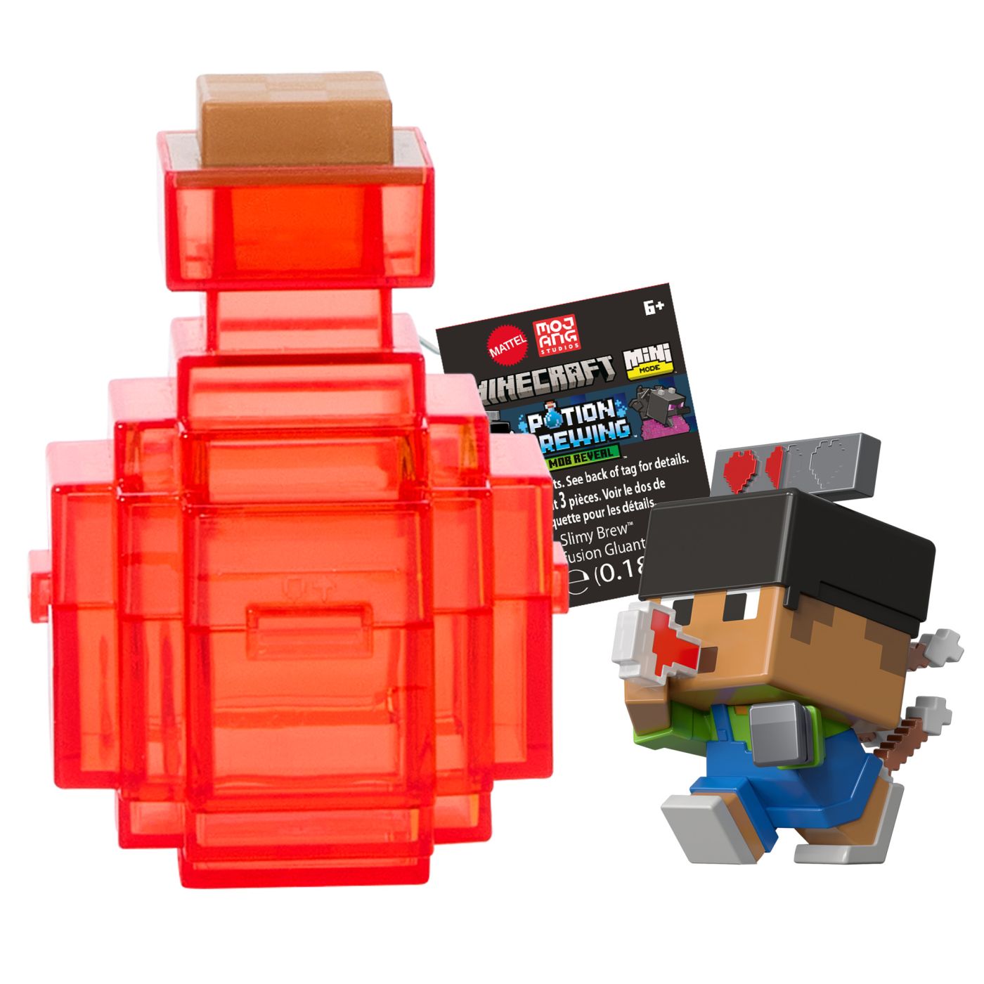 Minecraft Mini Mode Set Explorare Minieră - Mattel - Roșu [ps:2277c5da-e3c9-4da2-8ebe-9be8d8a26134]