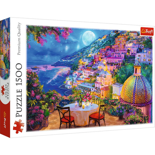 Puzzle Trefl 1500 piese - O Întâlnire în Positano - Default Title [ps:e7df56ca-6d44-47e1-9e80-d45ca533f93c]