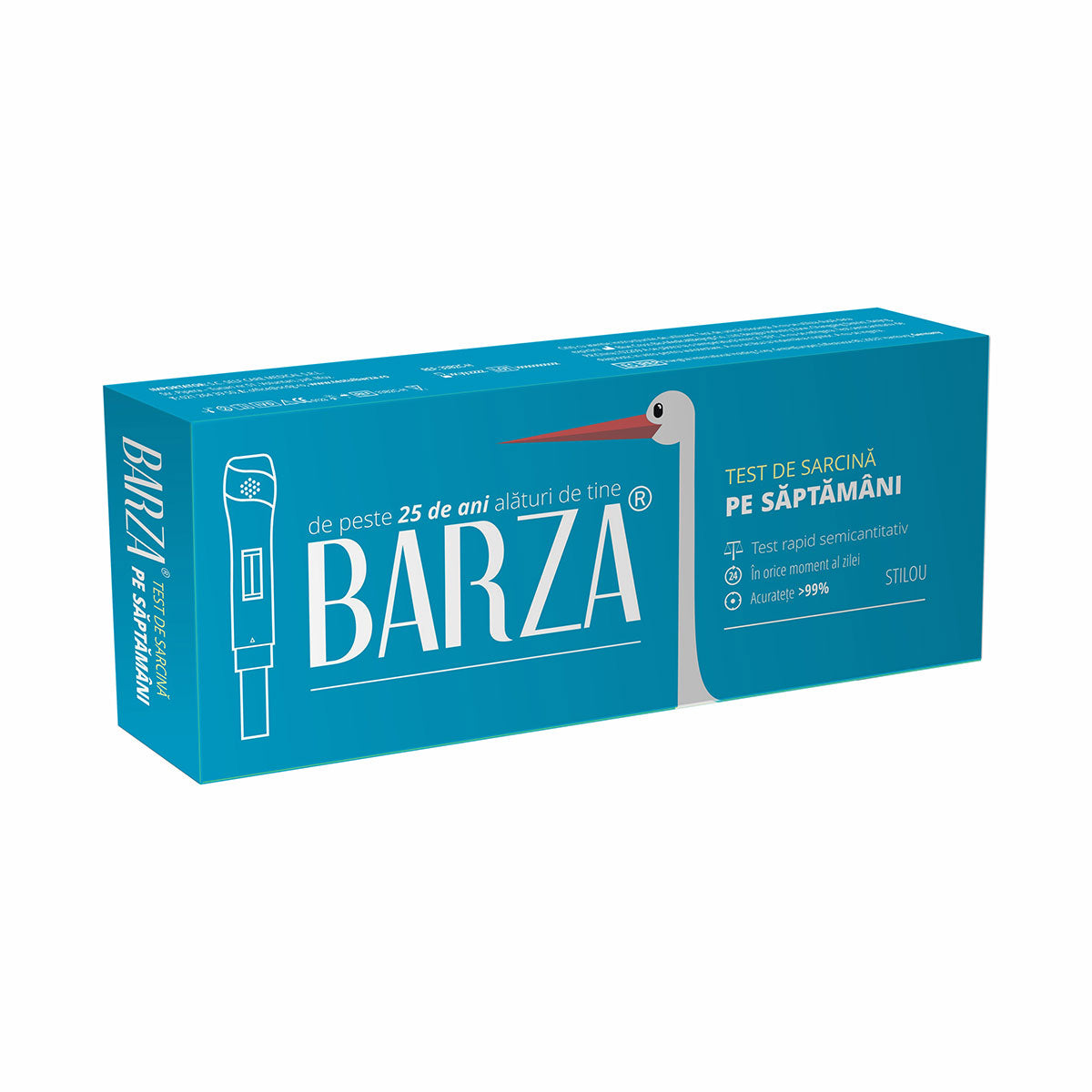 BARZA, test de sarcina, stilou cu determinarea saptamanii [ps:c5afd9c5-de64-4839-b027-ce5031e57024]
