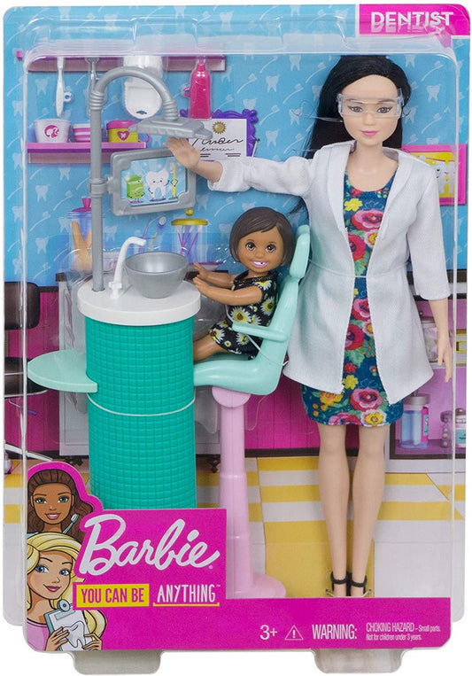BARBIE CARIERE SET MOBILIER CU PAPUSA APICULTOR Mattel - Doctor Stomatolog [ps:b1134b52-51b9-4ea4-a7c9-c09b6fe87b77]