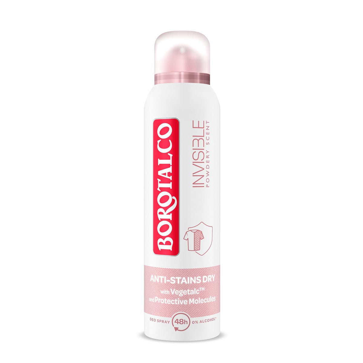 BOROTALCO Invisible Pink, Antiperspirant, spray, 150 ml [ps:e16d2515-462e-41ac-90e4-0a8fb06b7f72]
