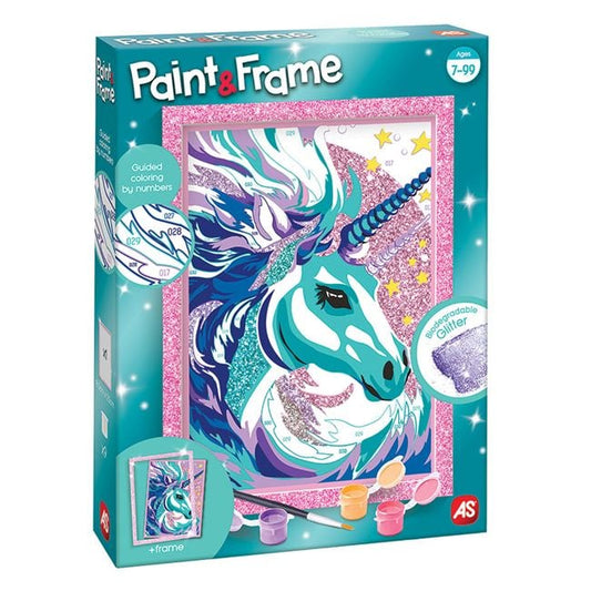 Kit Pictură cu Numere Fairytale Unicorn Jumbo - Default Title [ps:242d9fcd-da99-4c05-94d3-39d431c4227c]