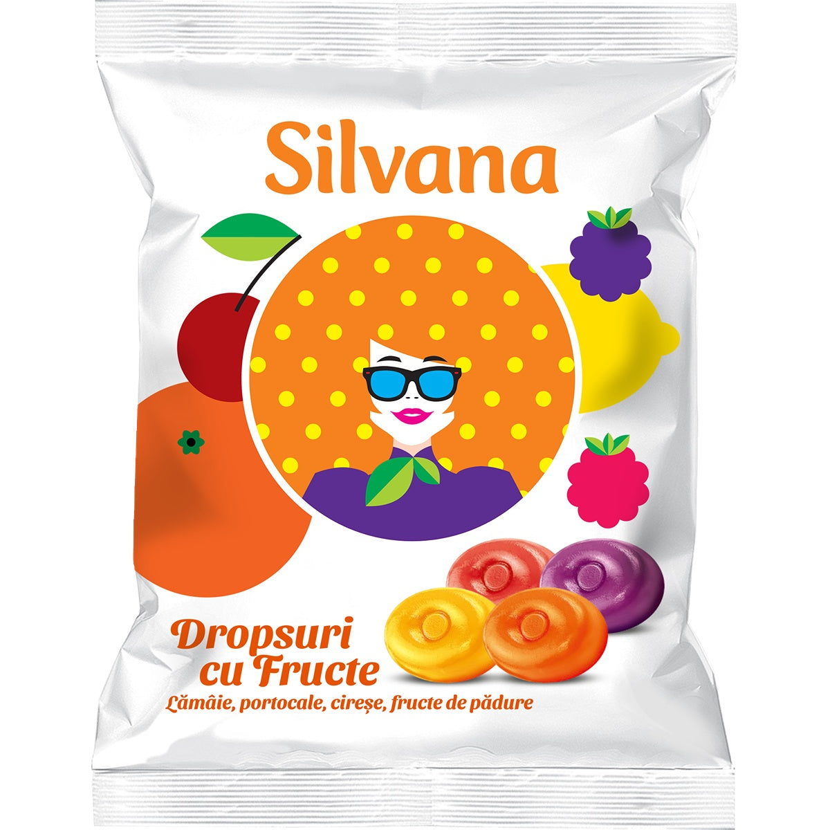 SILVANA Fructe, dropsuri, 75 g, 1 buc [ps:1c64c515-59d6-474a-8487-0f221b5bb83e]