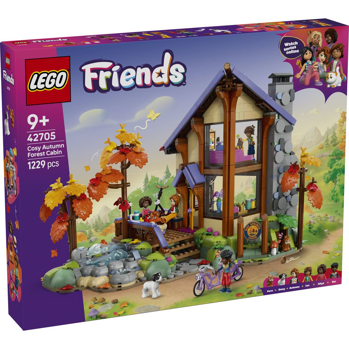 LEGO Friends Cabana Primitoare în Pădure Toamna 42705 - Default Title [ps:fcc6aee8-6302-49d7-87a2-9b9f1cfd86c3]