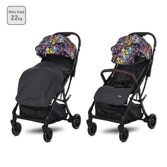 Cărucior Sport Lorelli Minori Autofold, Opal Green - Magic Flowers [ps:8795e59c-2d59-4495-b5fb-935641c52999]