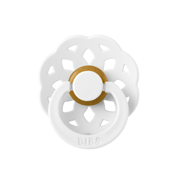 Suzeță BIBS Boheme Latex, Tetină Rotundă, 0 luni, White - Alb [ps:0cd9faca-2af1-4807-a443-7c3dbcaf190e]