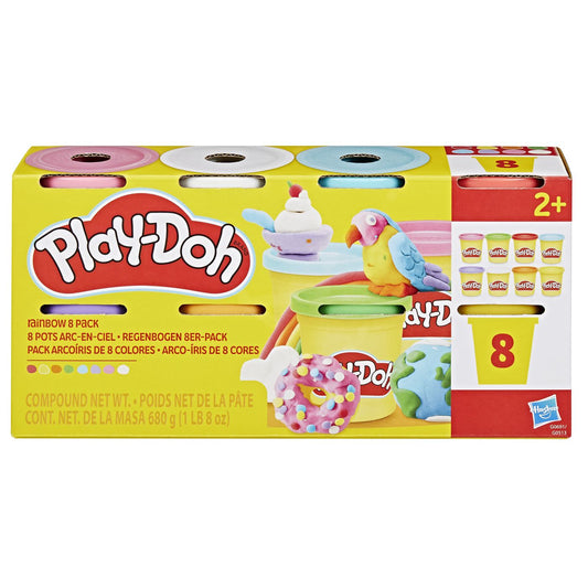 PLAY DOH SET 8 CUTII DE PLASTELINA CURCUBEU Hasbro - Default Title [ps:d0decbca-4231-45d6-b896-d568fe88b059]