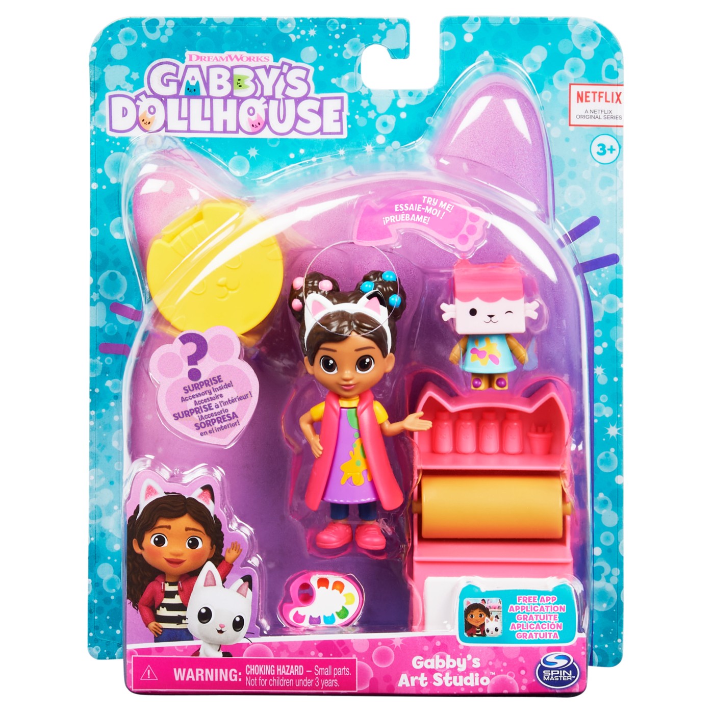 GABBYS DOLLHOUSE SET PAPUSA 9.7CM CU PISICUTA STUDIOUL - Default Title [ps:df1dd030-813e-483c-be9b-ce7e456d4899]