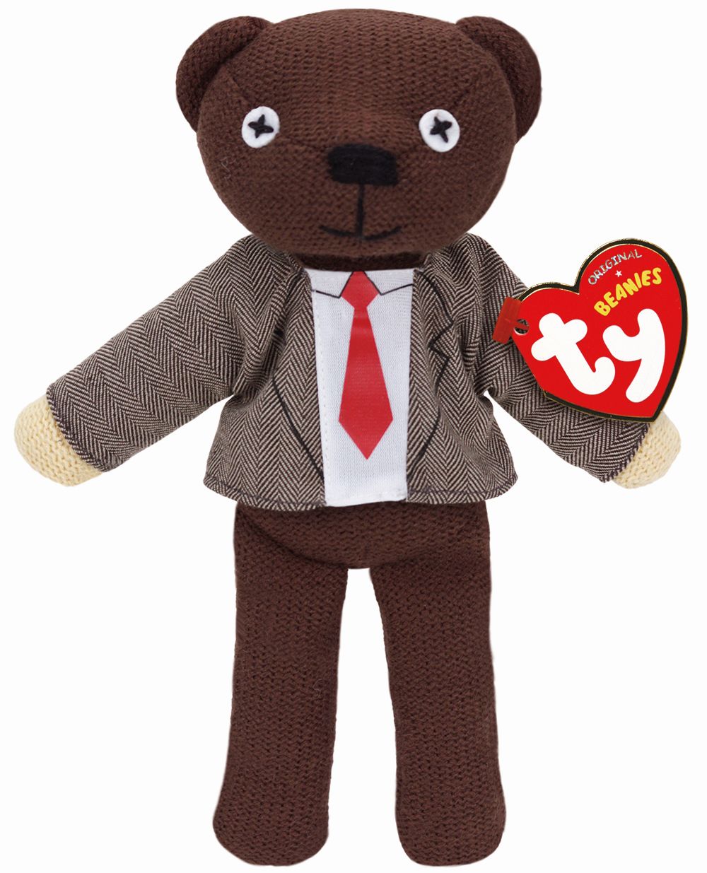 PLUS TY 15CM BEANIE BABIES URSULETUL LUI MR BEAN - Default Title [ps:e1981abe-1350-43fb-ae56-11d6915725e2]