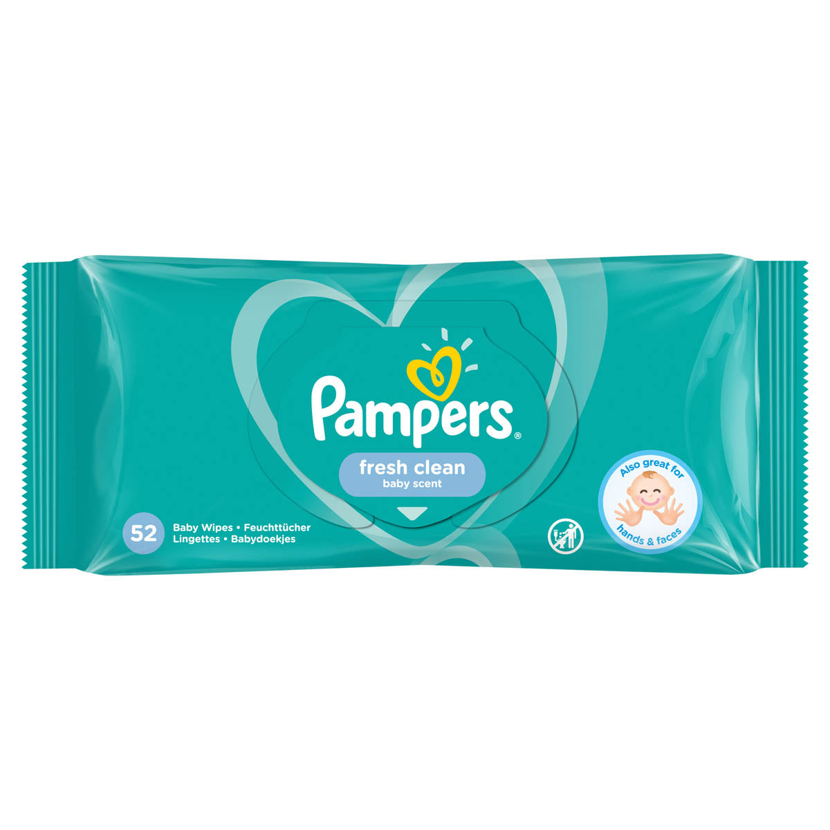 PAMPERS Fresh Clean, servetele umede, pentru copii, 52 buc - Default Title [ps:35a67d00-96db-45b6-a164-fffda3469462]