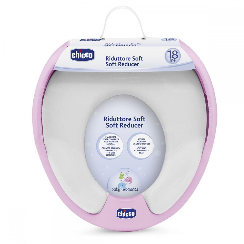 Reductor Chicco pentru WC, soft, Roz, 18luni+ - Roșu [ps:f5f2a5ff-1c22-40ba-8c58-f817d071e626]